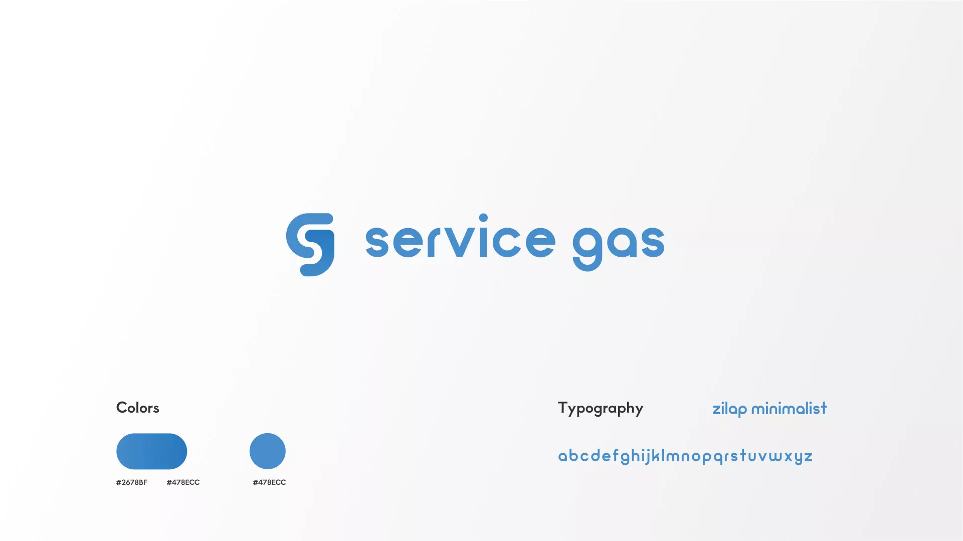 Разработка логотипа газовой компании «Сервис газ» в Сертолово