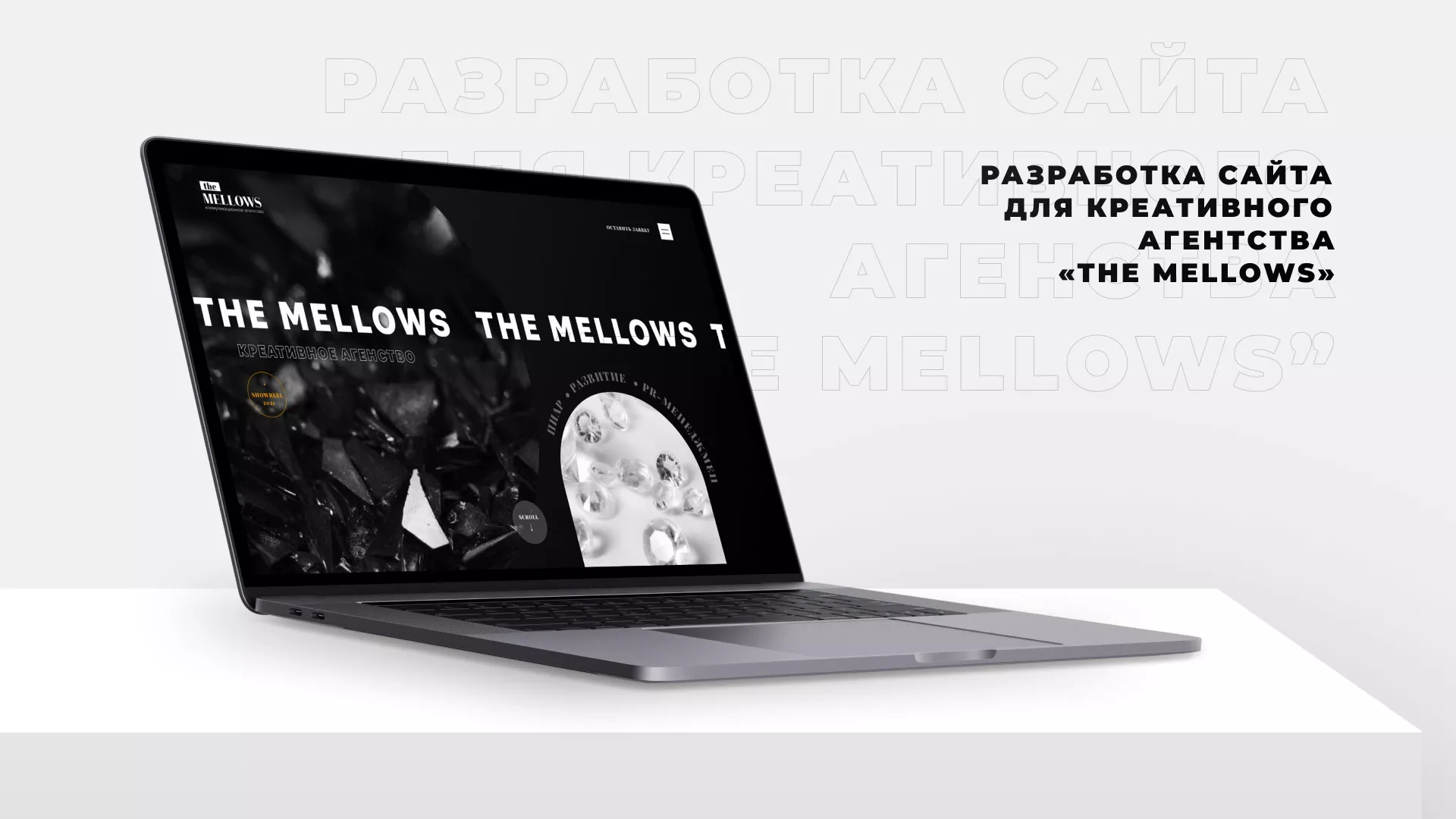Разработка сайта креативного агентства «The Mellows» в Сертолово
